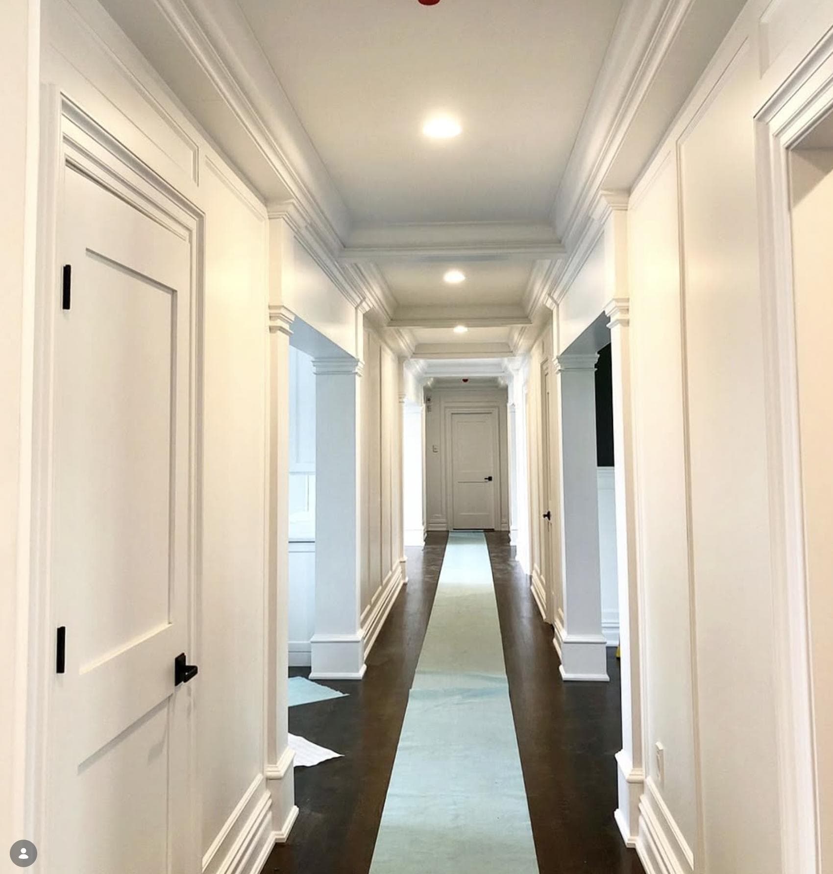 Hallway Paneling
